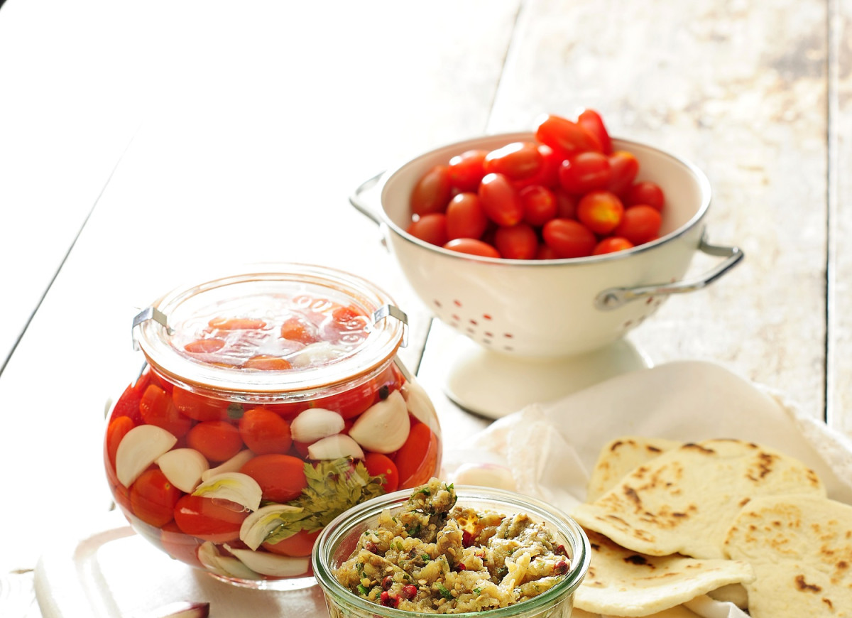 Pomidory koktajlowe w zalewie