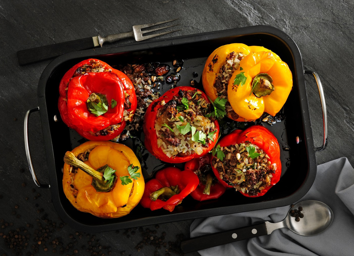 Papryka faszerowana z wołowiną