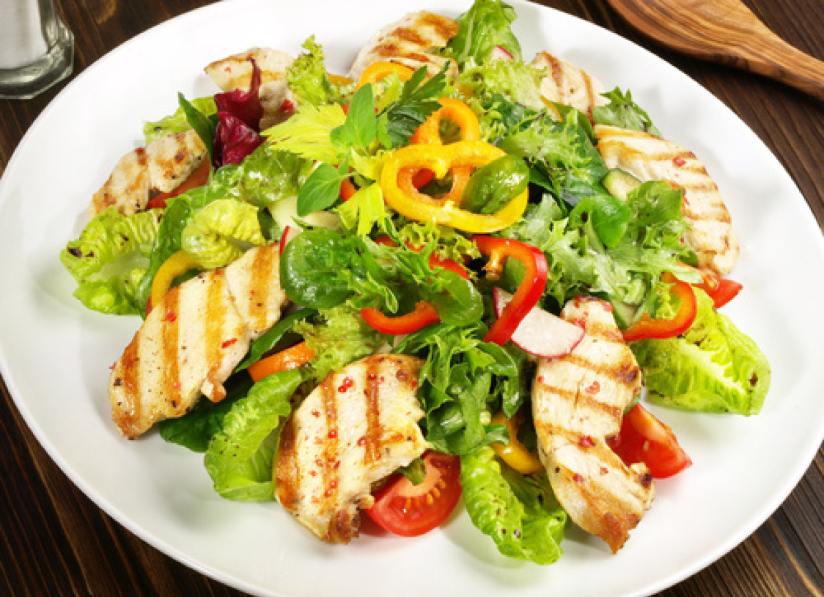 Sałatka z kurczakiem