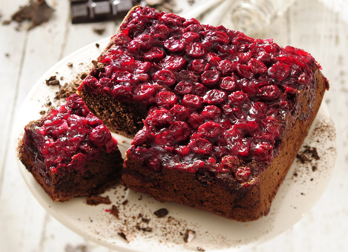 Ciasto czekoladowe z wiśniami