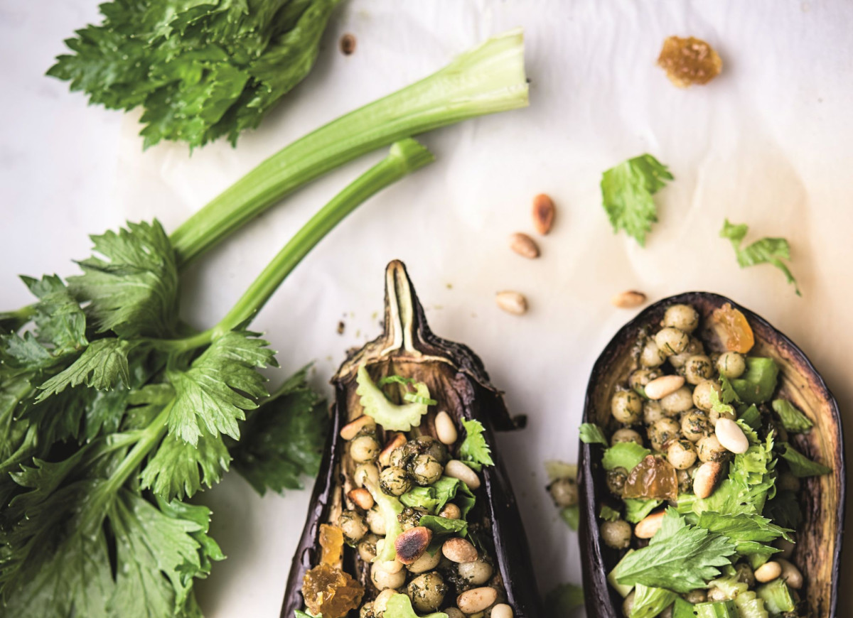 Faszerowane bakłażany