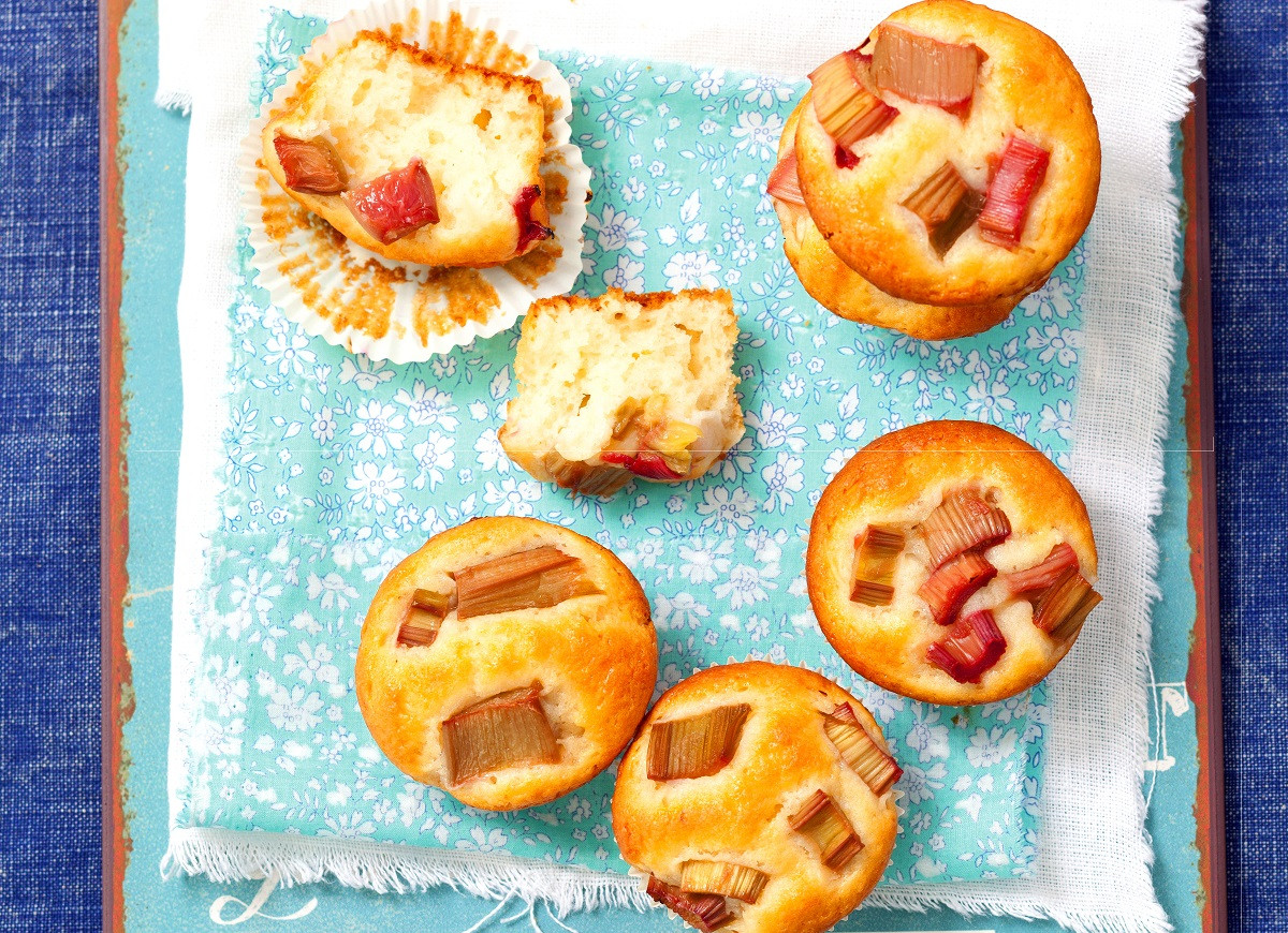 muffinki rabarbarowe