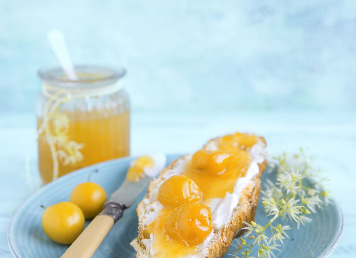 Dżem mirabelkowy z werbeną