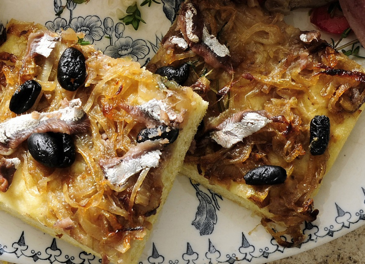 Pissaladiere - placek prowansalski