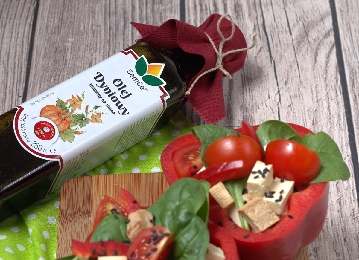 Sałatka z tofu