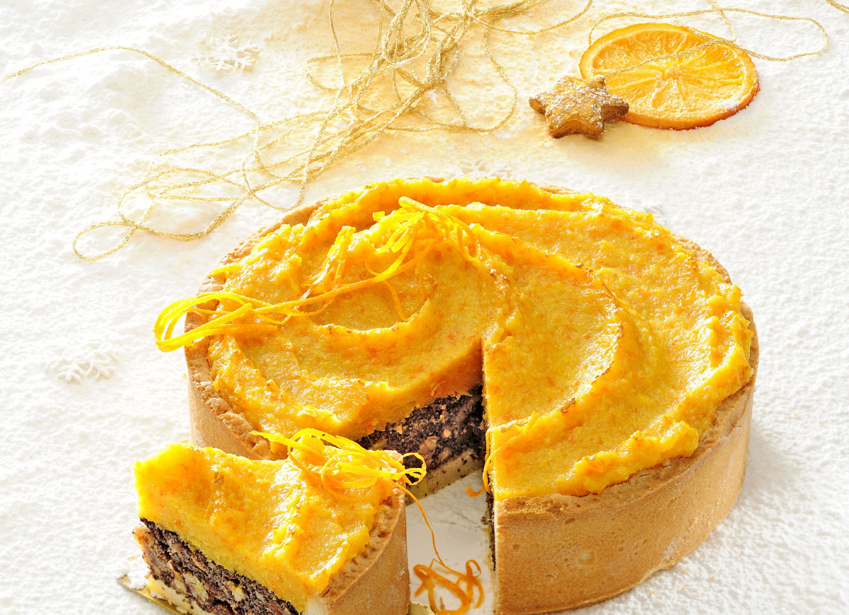 Ciasto makowe z pomarańczami