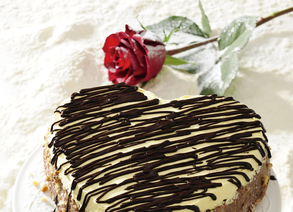 Ciasto w kształcie serca