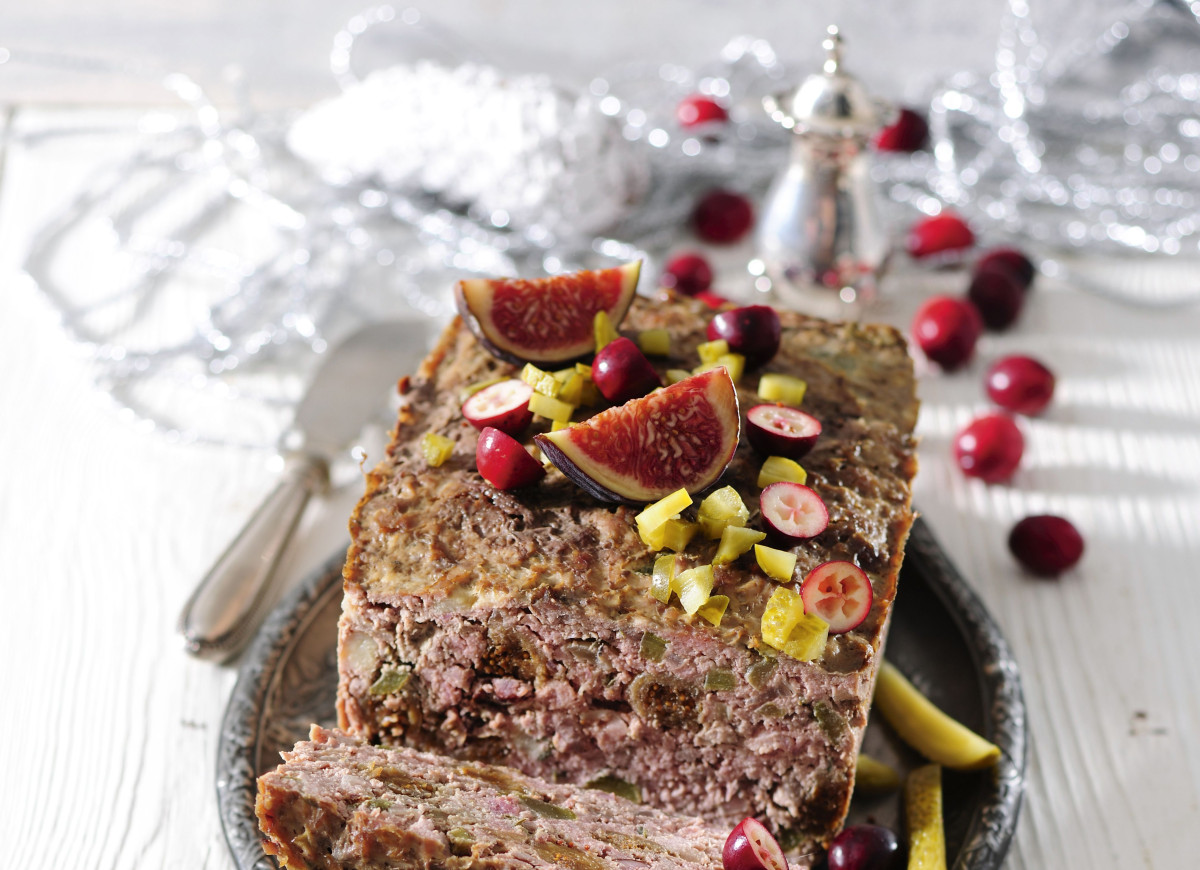 Pasztet z kaczki z fi gami