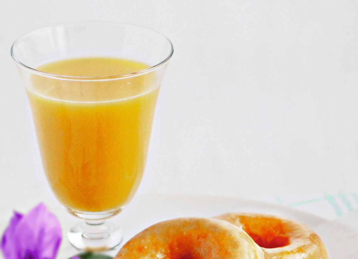 Pomarańczowe pączki