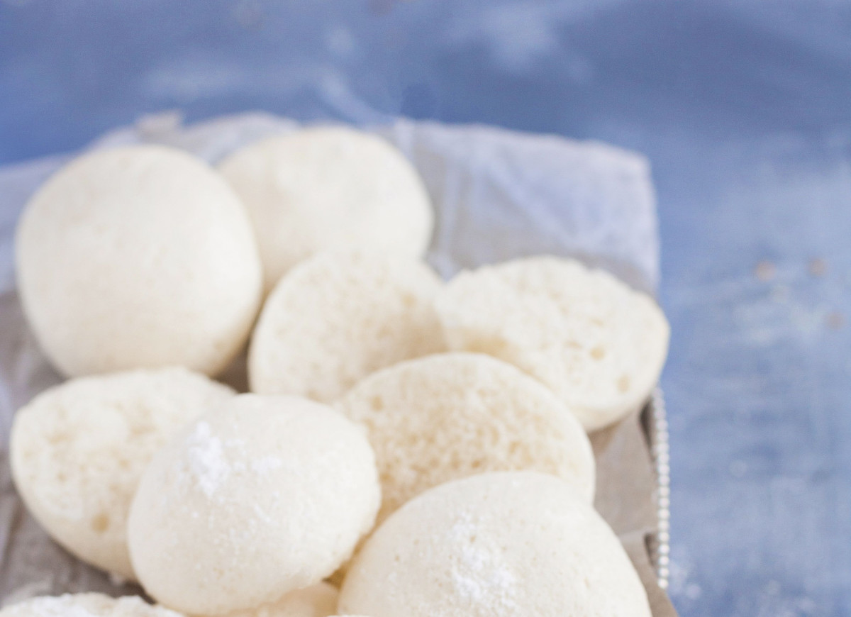 Wegańskie bezy z cream of tartar