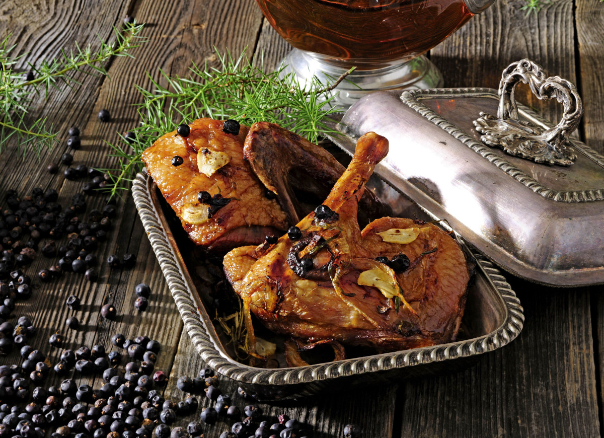 Kaczka pieczone w piwie