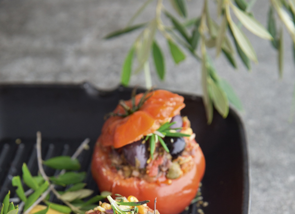 Pomidory faszerowane oliwkami