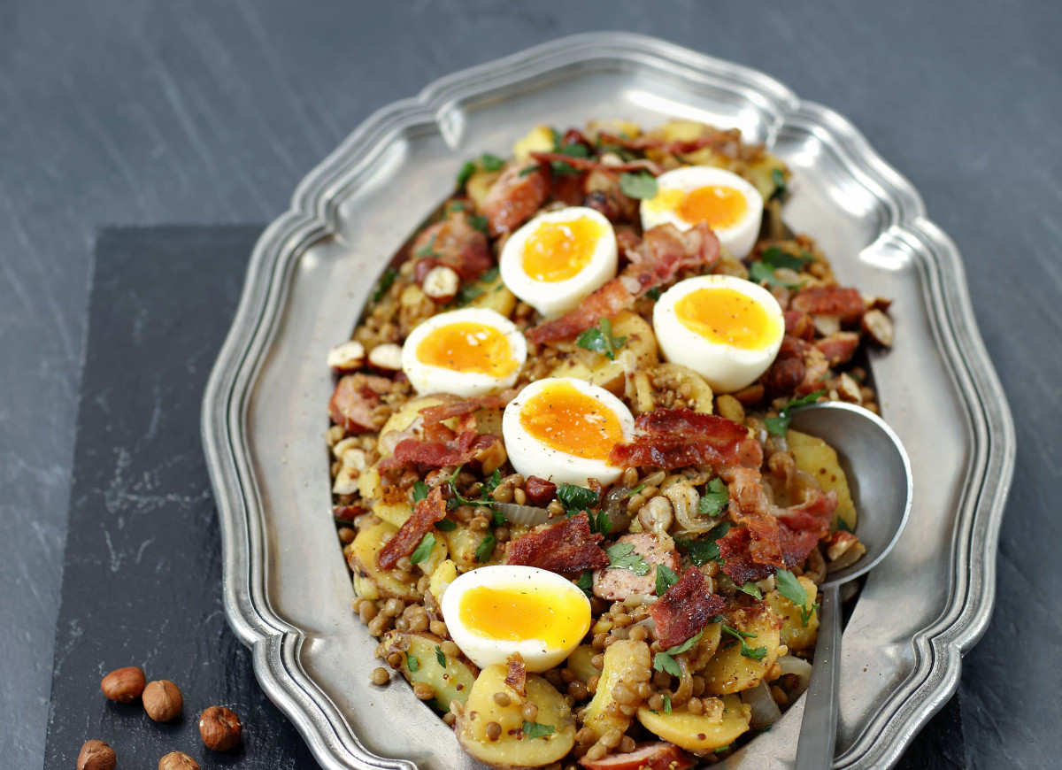 Sałatka ziemniaczana z jajkiem