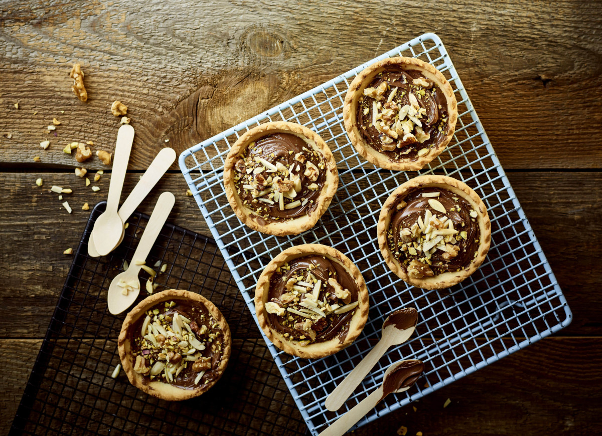 Tartaletki z kremem daktylowym