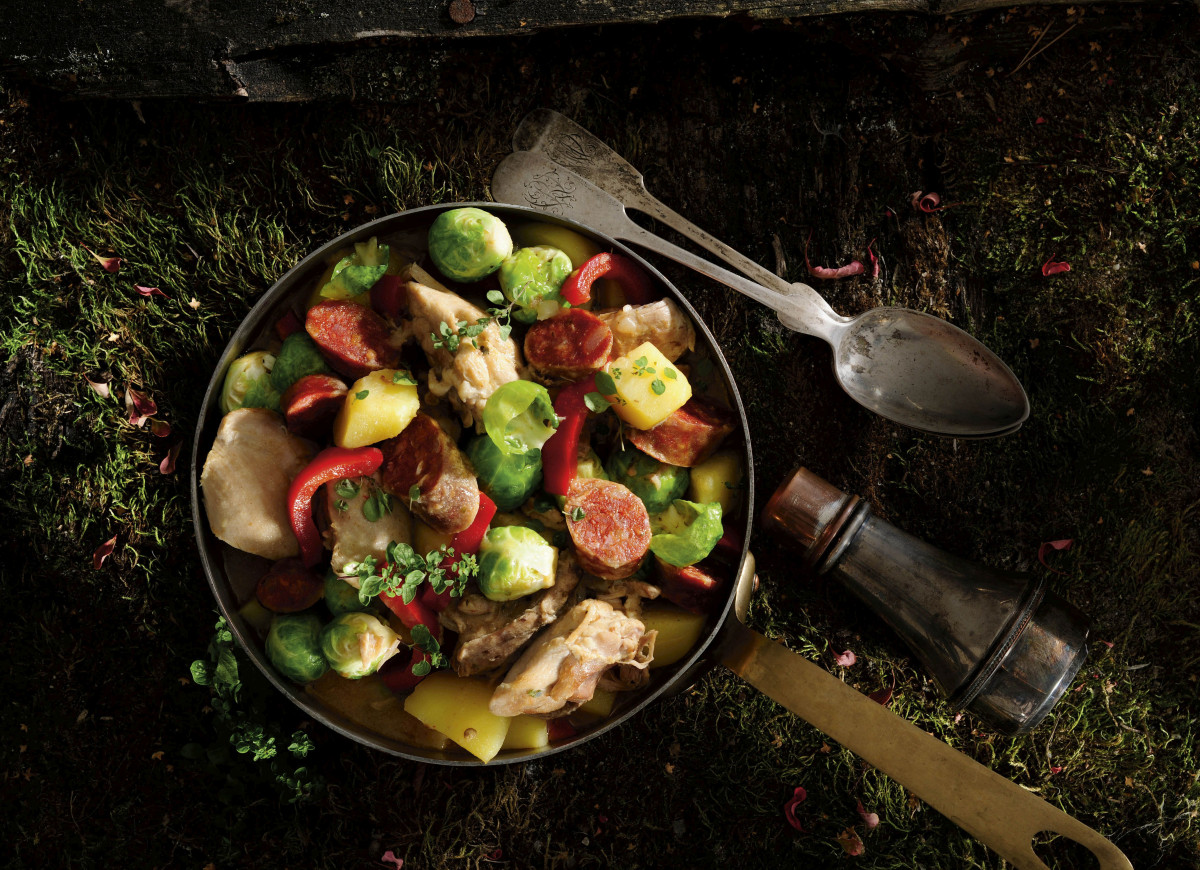 Udka z kurczaka z brukselką