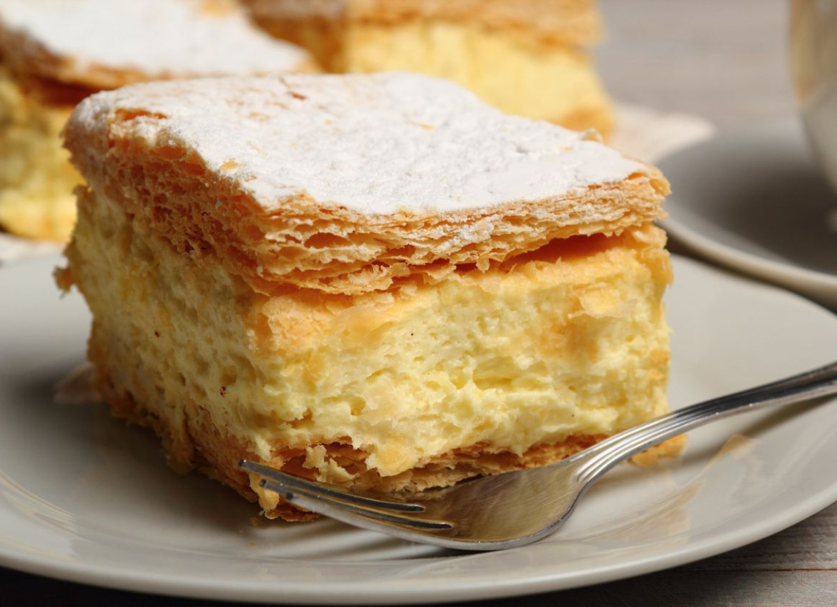 Kremówki - tradycyjna kremówka papieska