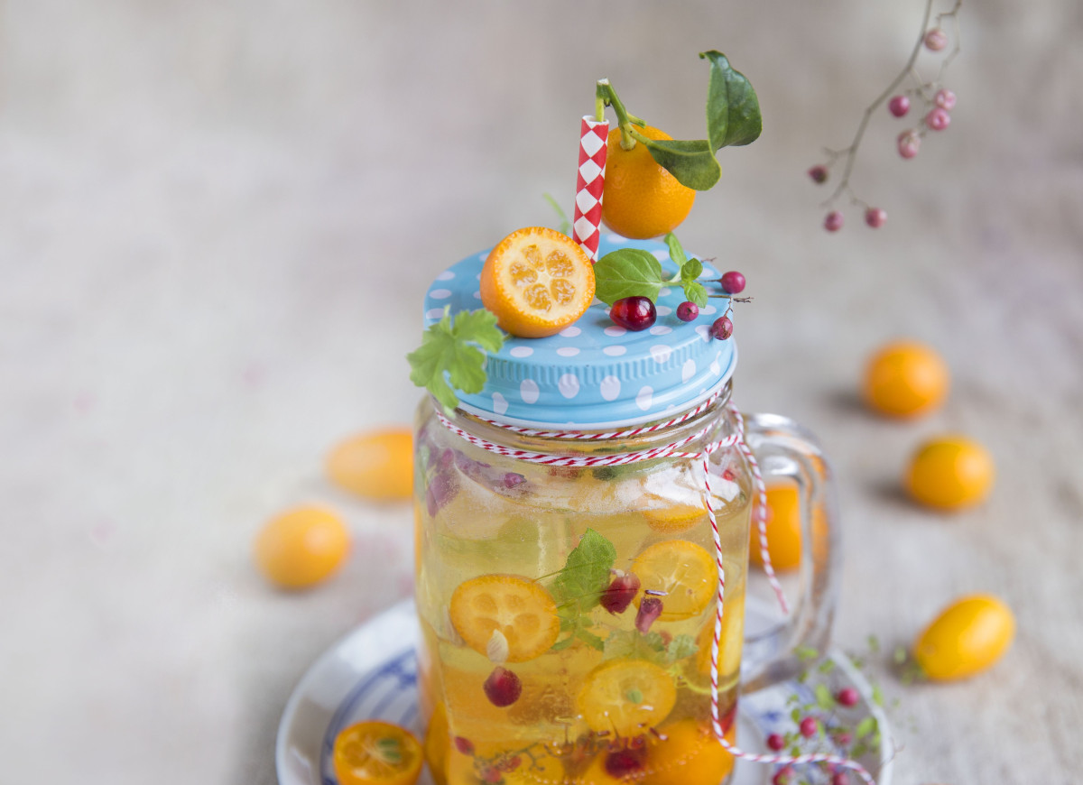 Lemoniada z geranium