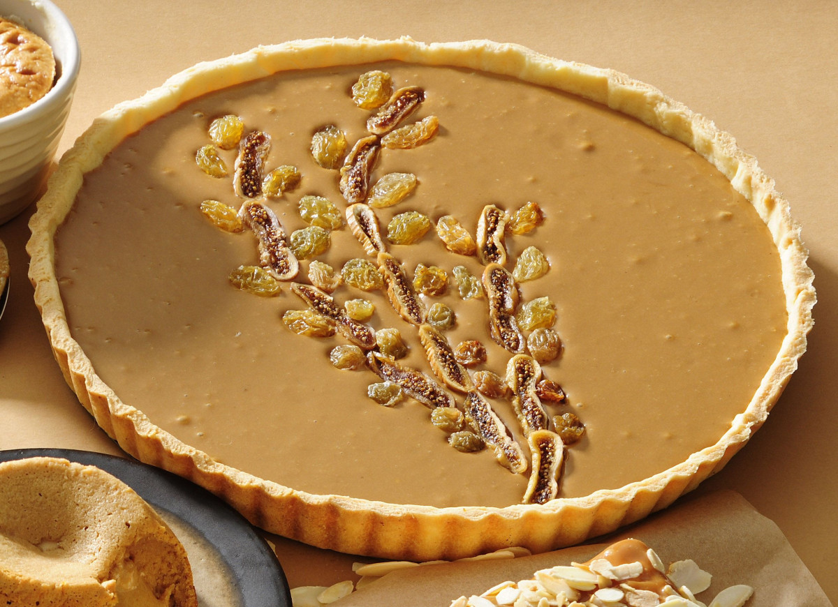 Mazurek kawowy z bakaliami