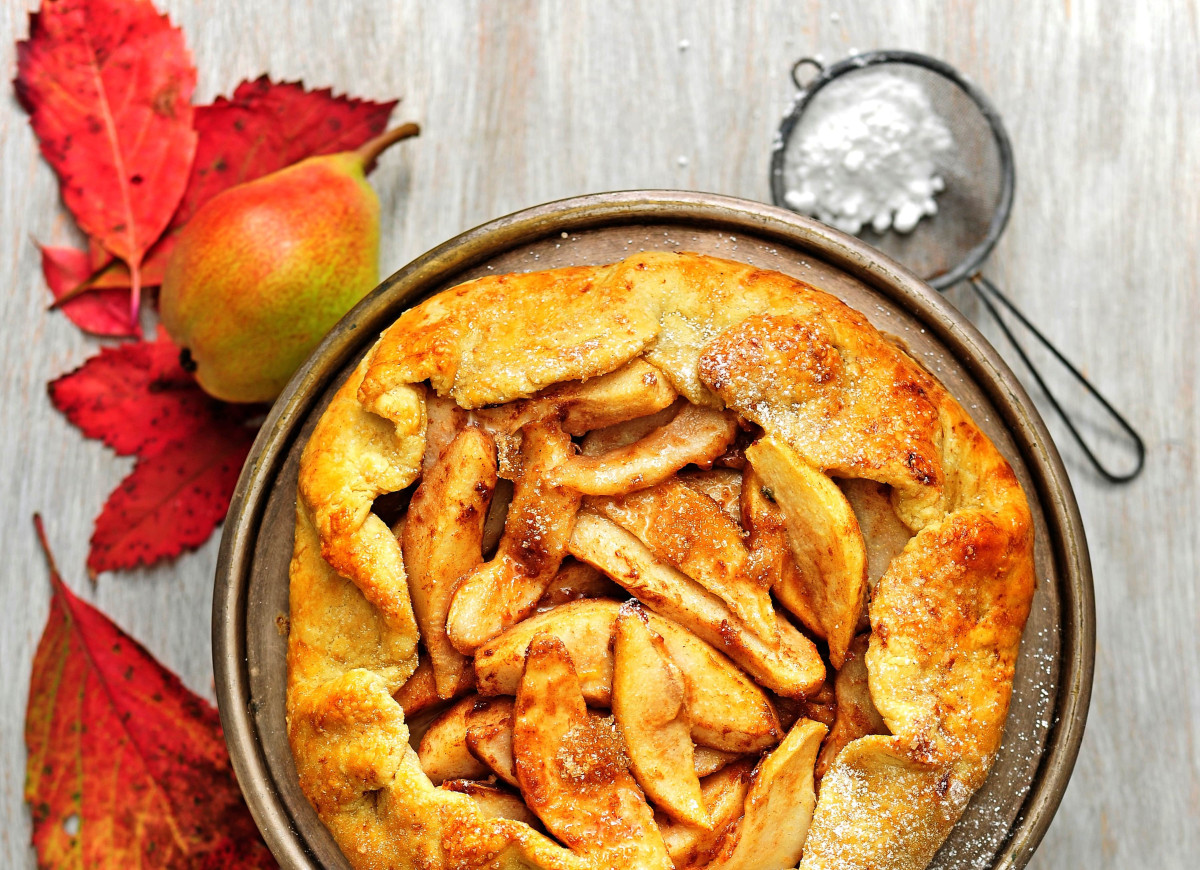 Placek rustykalny z bakaliami