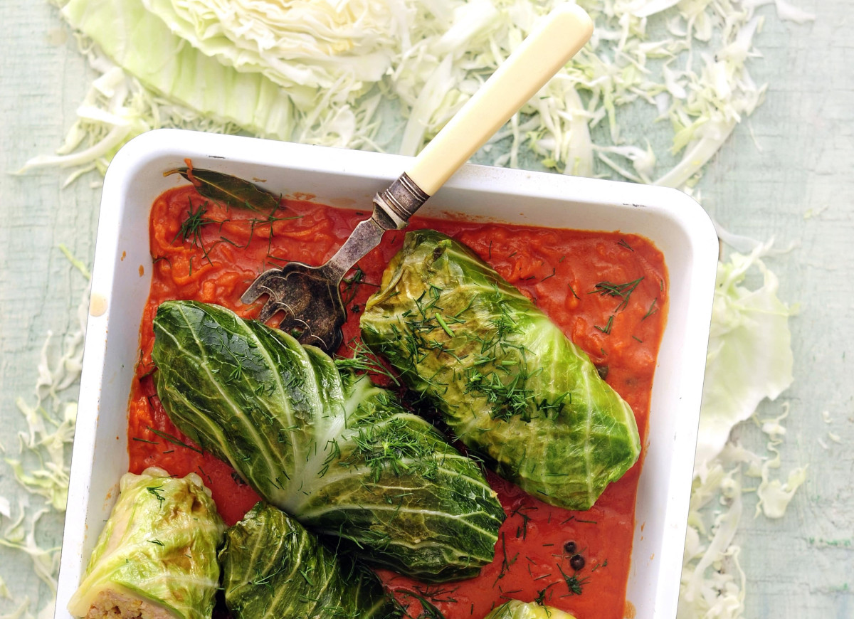 Gołąbki z indykiem, kurkumą i kuskusem