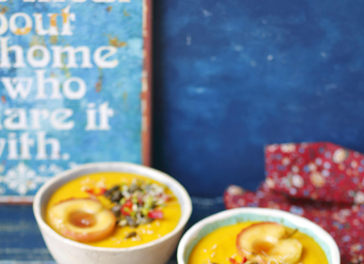 Zupa-krem z dyni i selera