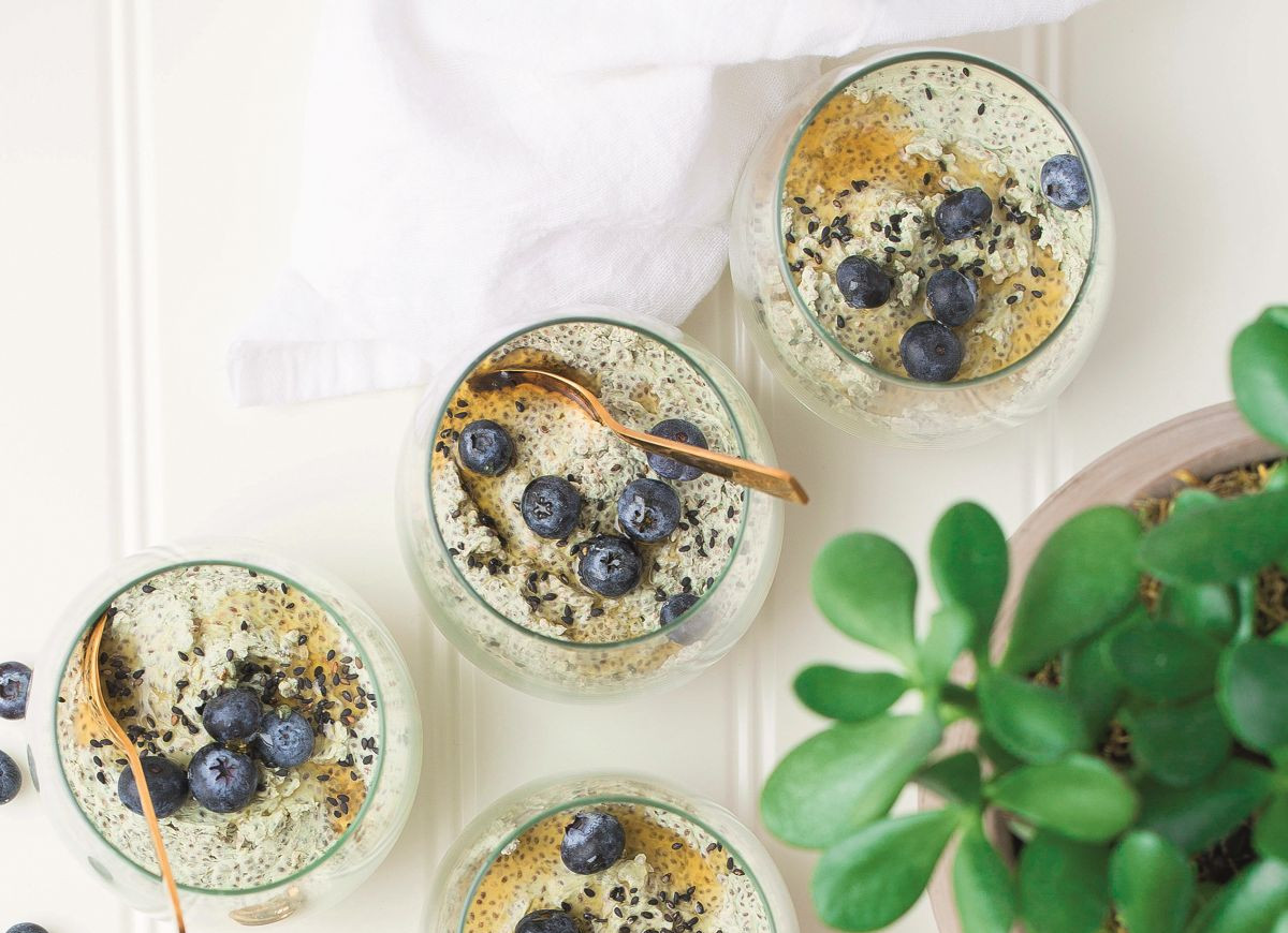 Pudding ryżowy z gruszką