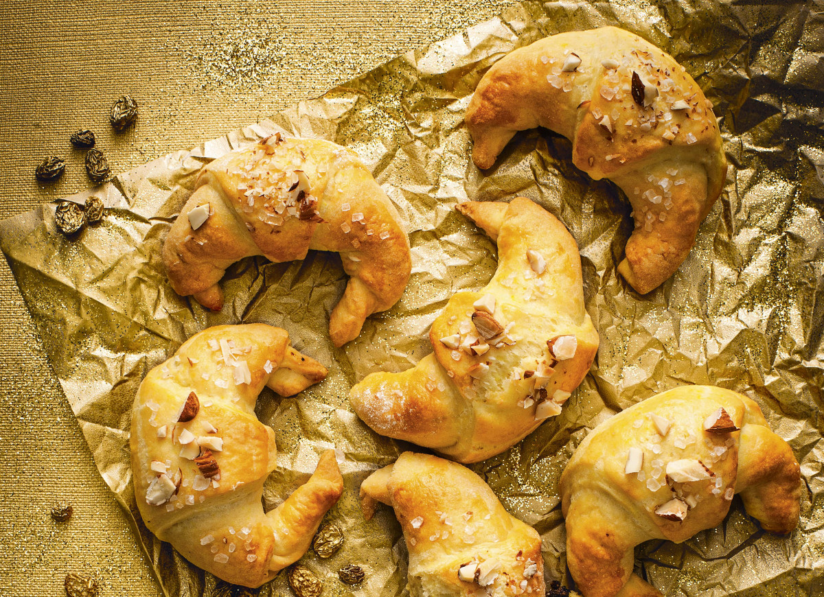 Rogaliki z masą makową