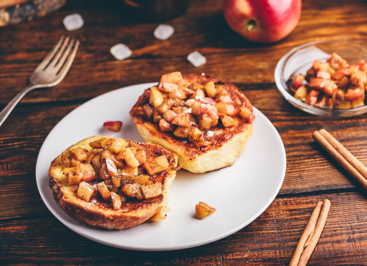 Karmelizowane jabłka