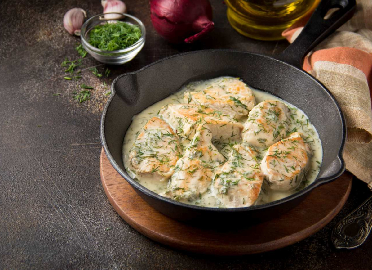 Kurczak w sosie śmietanowym