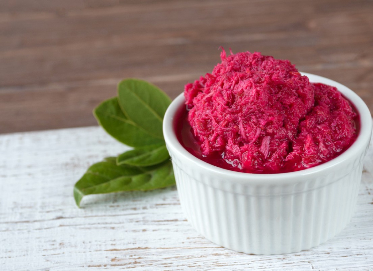 Buraczki z chrzanem - ćwikła