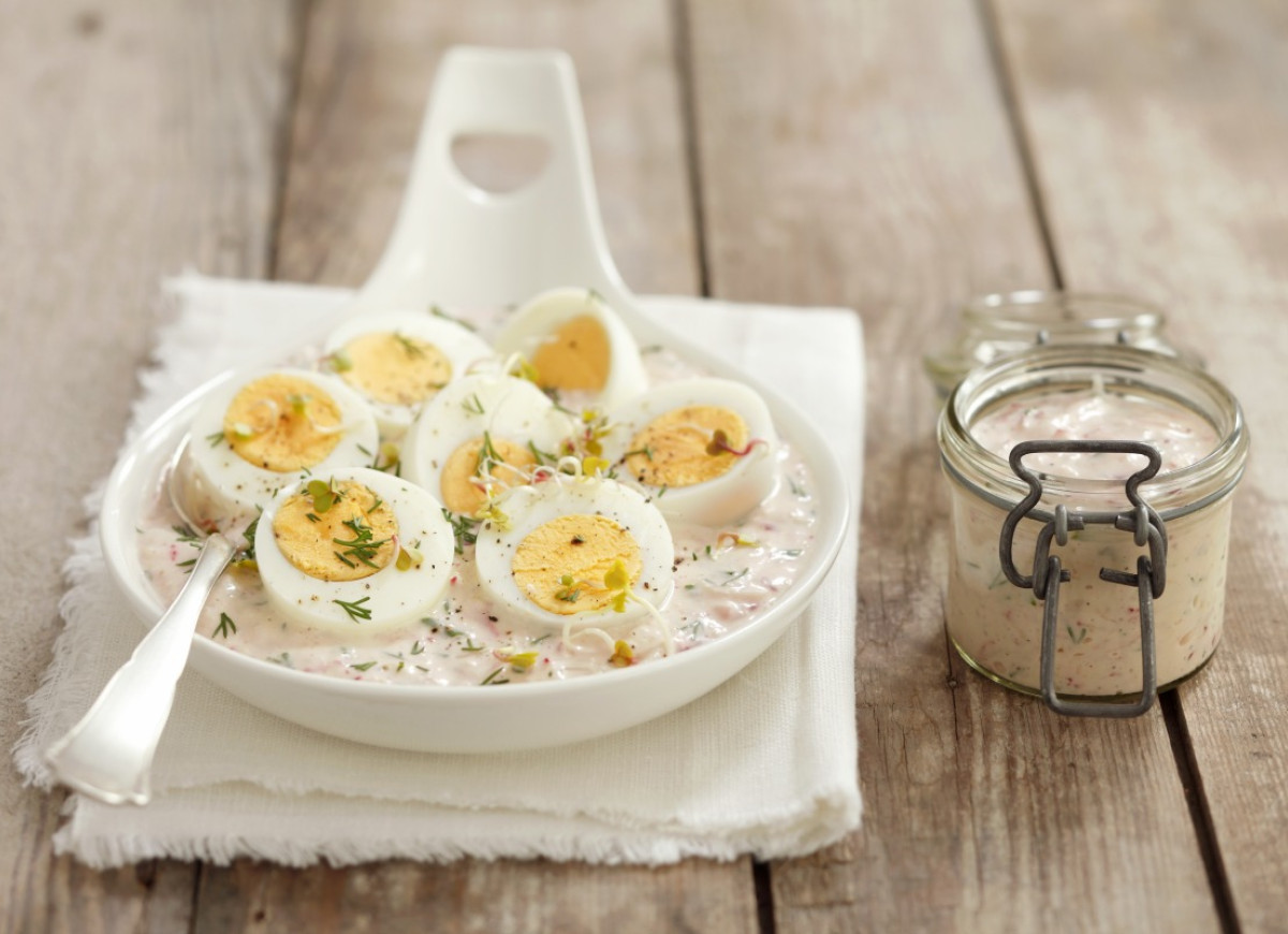 Sos wielkanocny z jajek i chrzanu