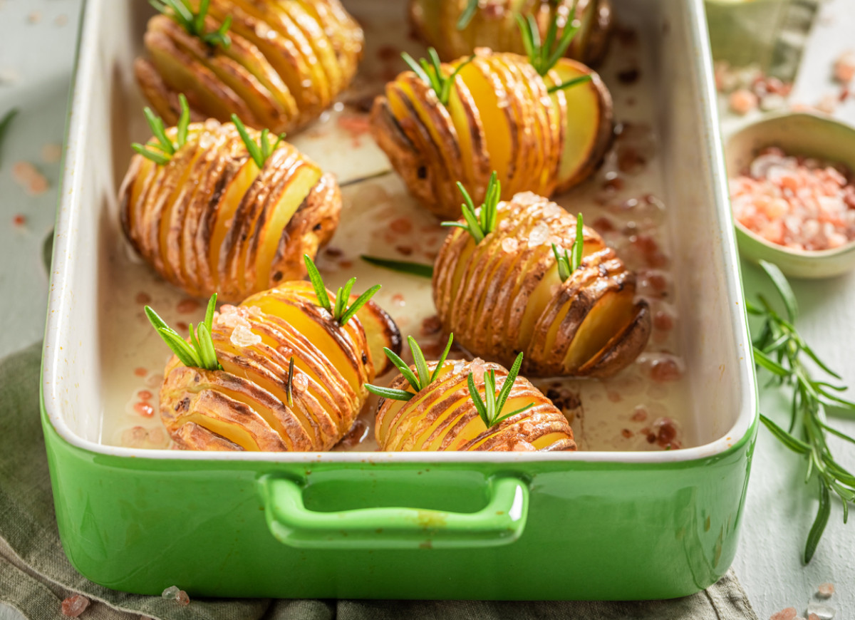 Ziemniaki hasselback