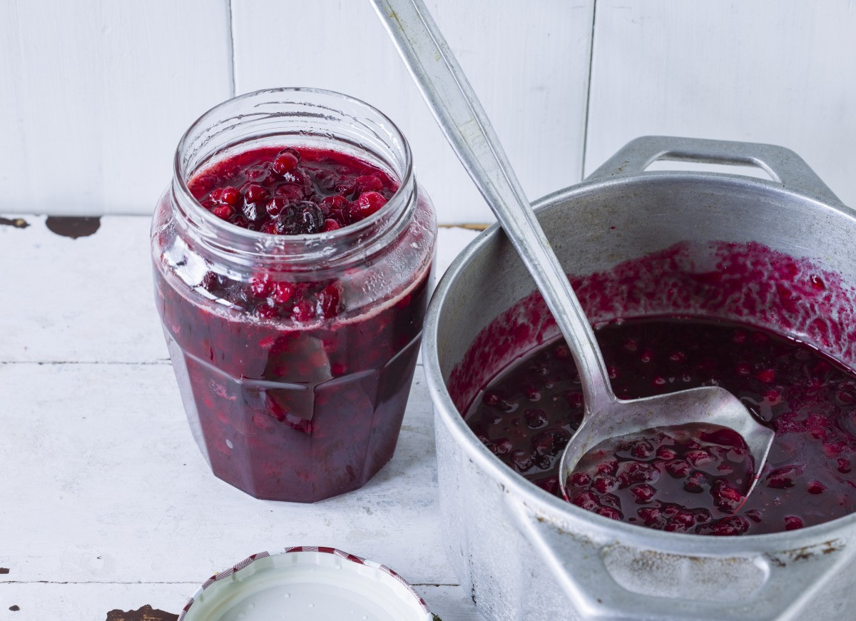 Konfitura z żurawiny do mięs