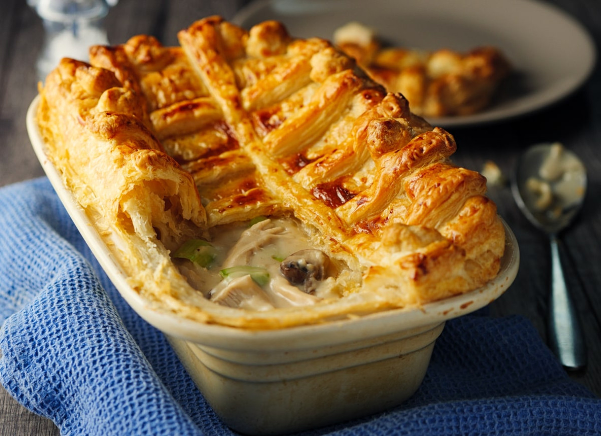 Kurczak w cieście francuskim