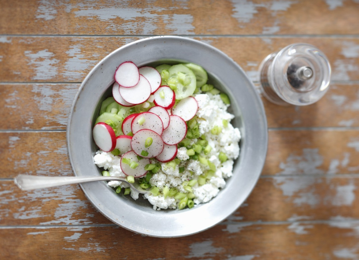 Twarożek z rzodkiewką