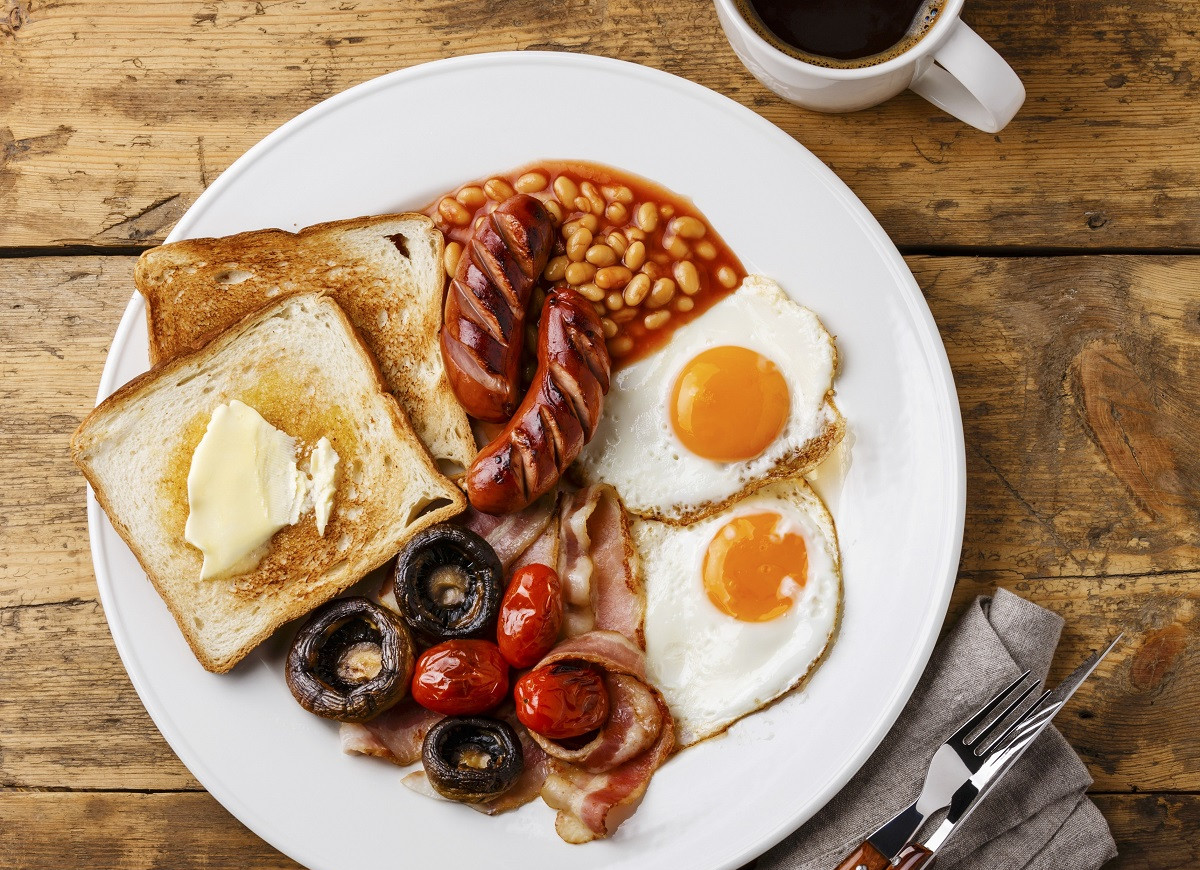Angielskie śniadanie - przepis