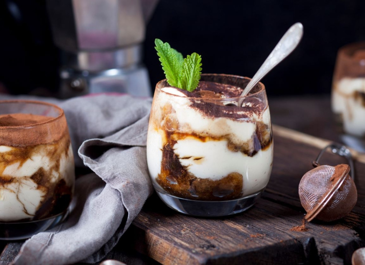 Tiramisu w pucharkach