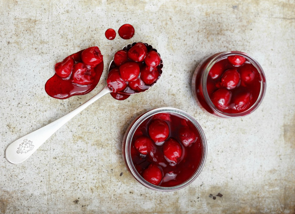 Wiśnie drylowane w syropie