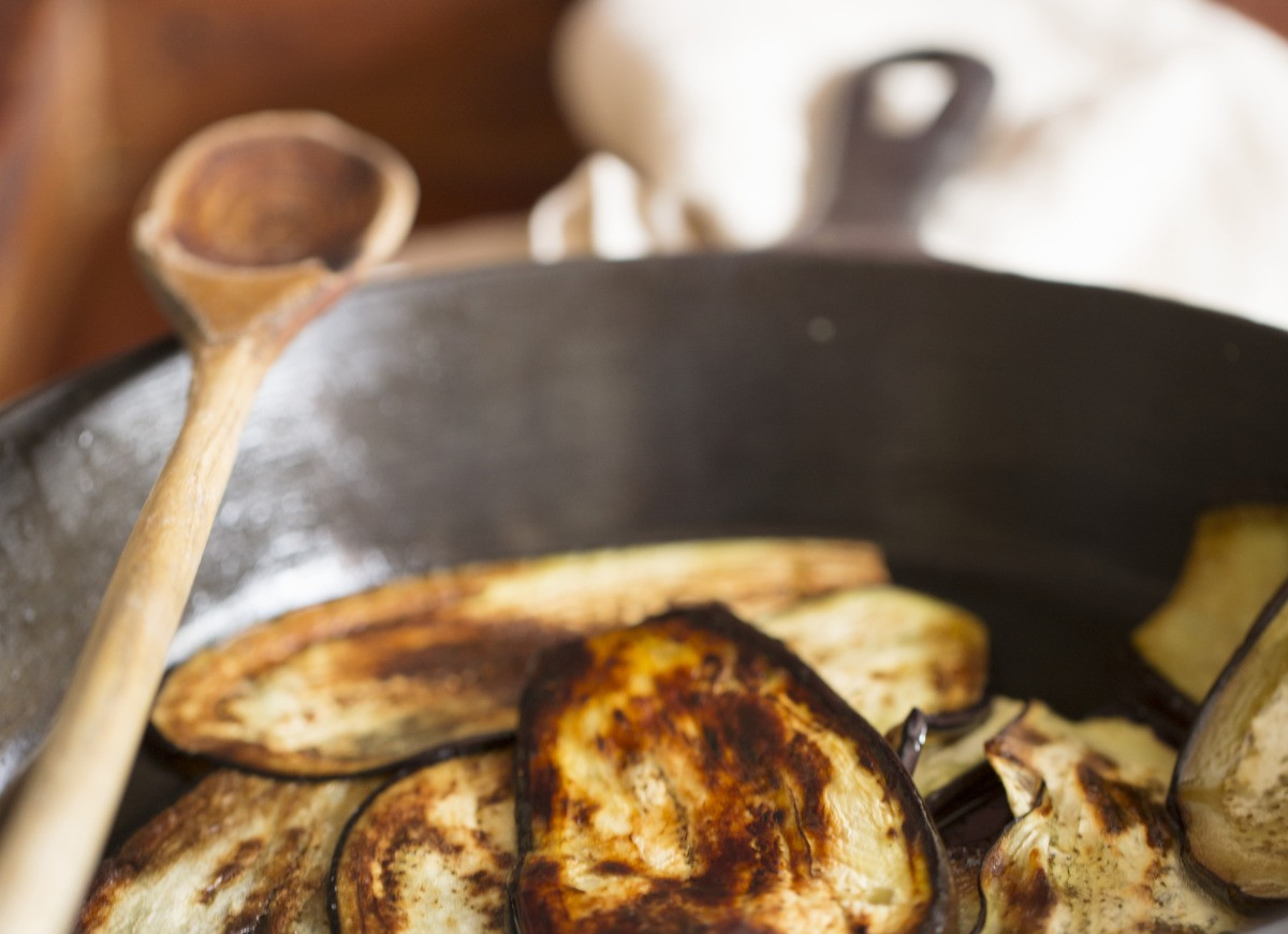 Bakłażan z patelni