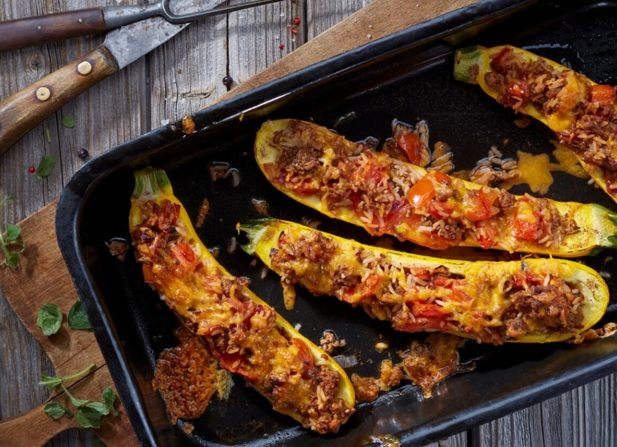 Faszerowany kabaczek