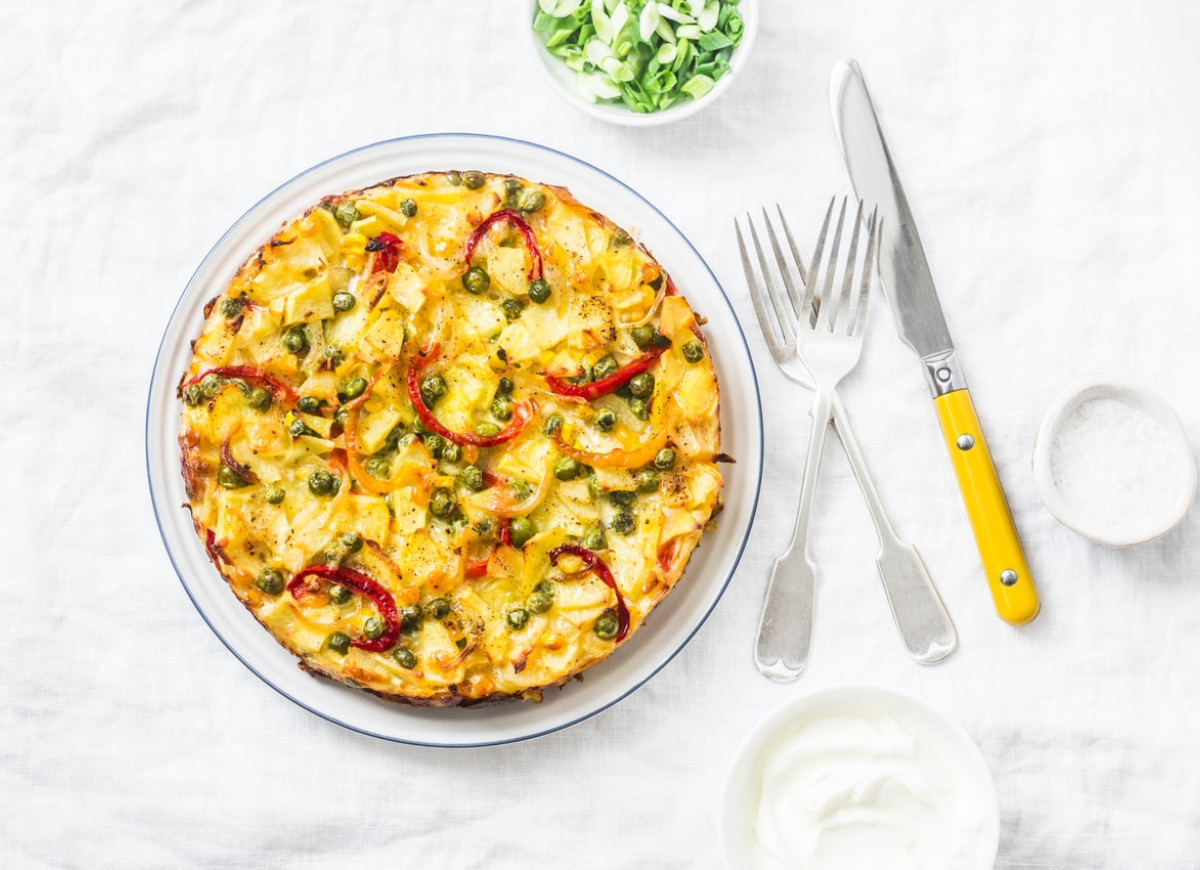 Frittata z warzywami