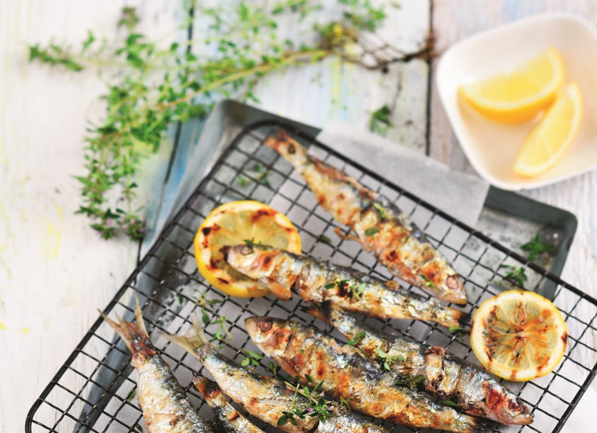 Grillowane sardynki z tymiankiem