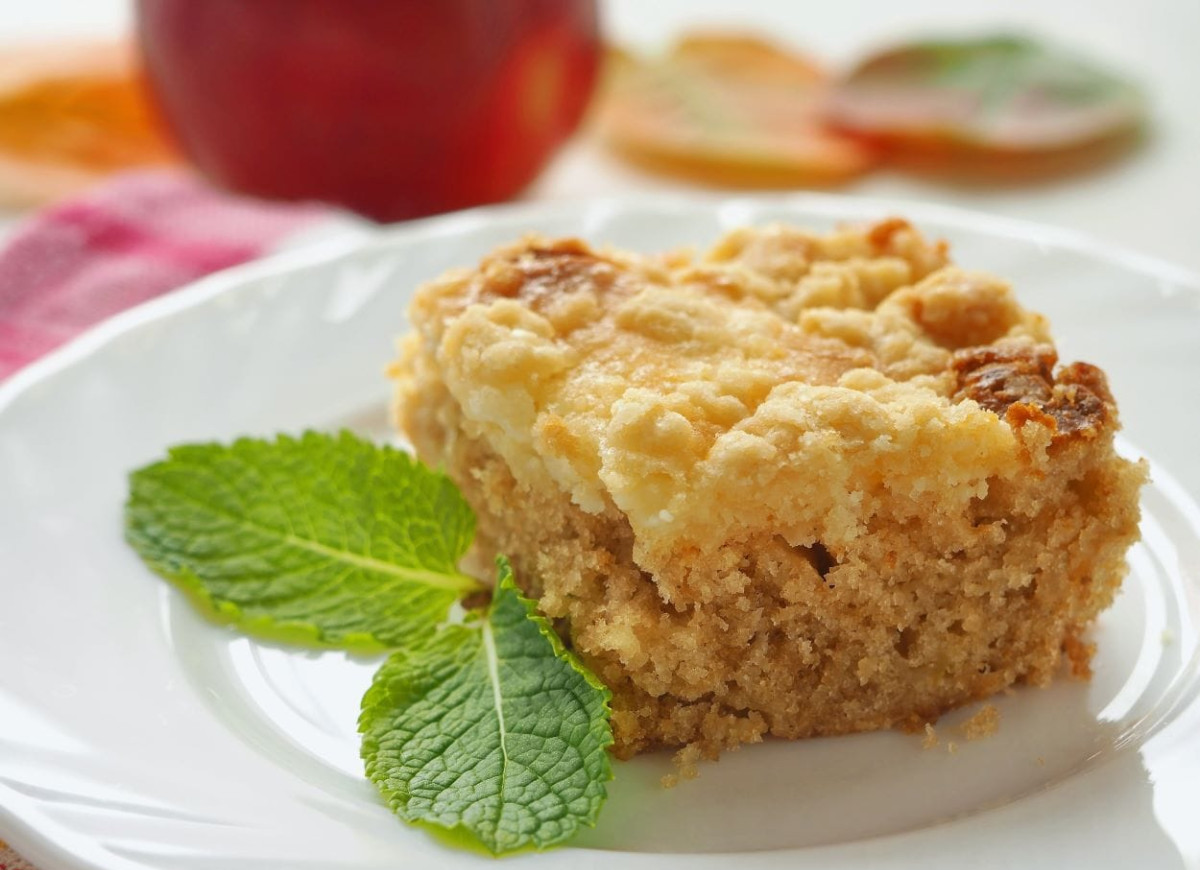 Jabłecznik z budyniem