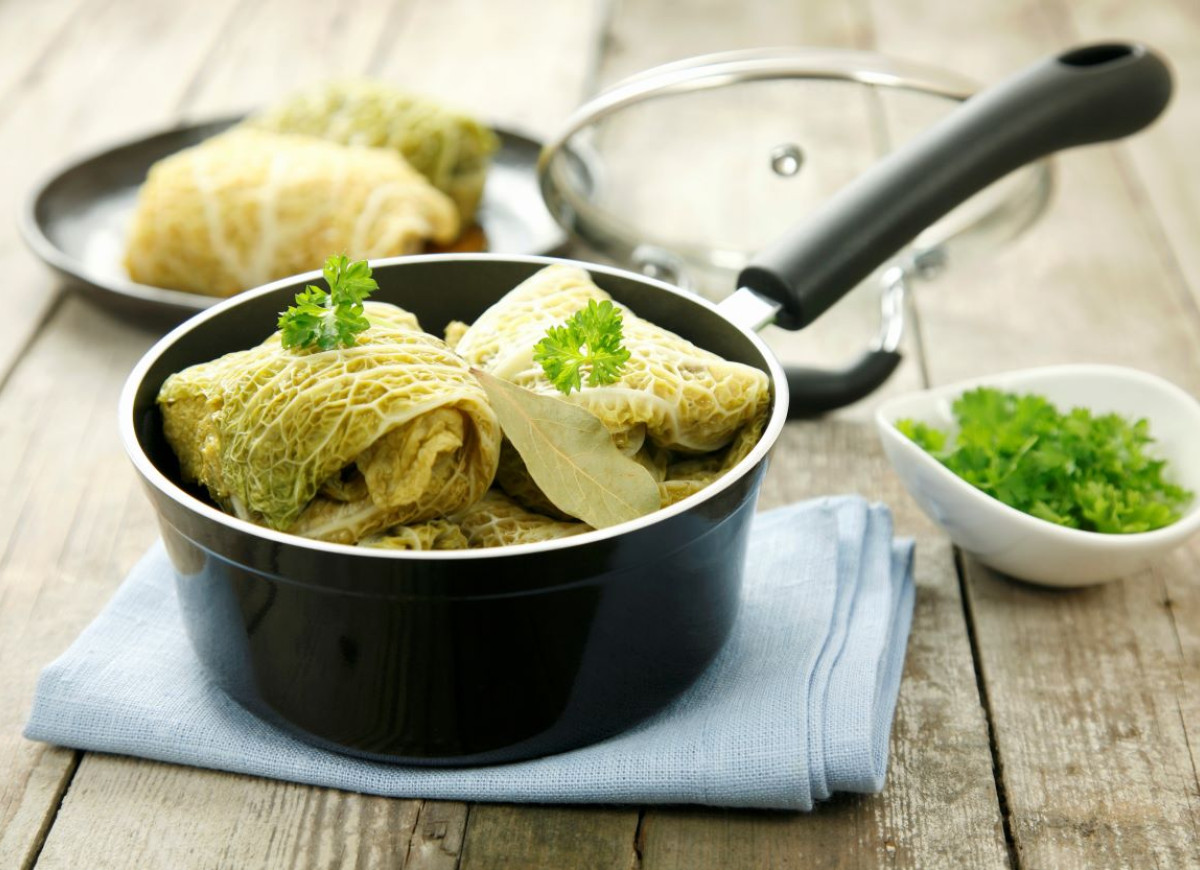 Gołąbki z kapusty włoskiej