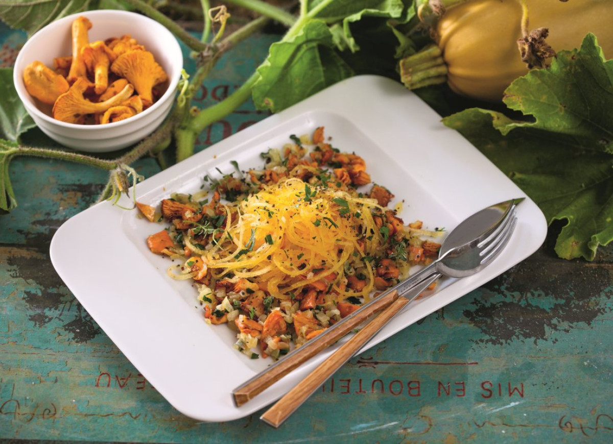 Spaghetti z dyni