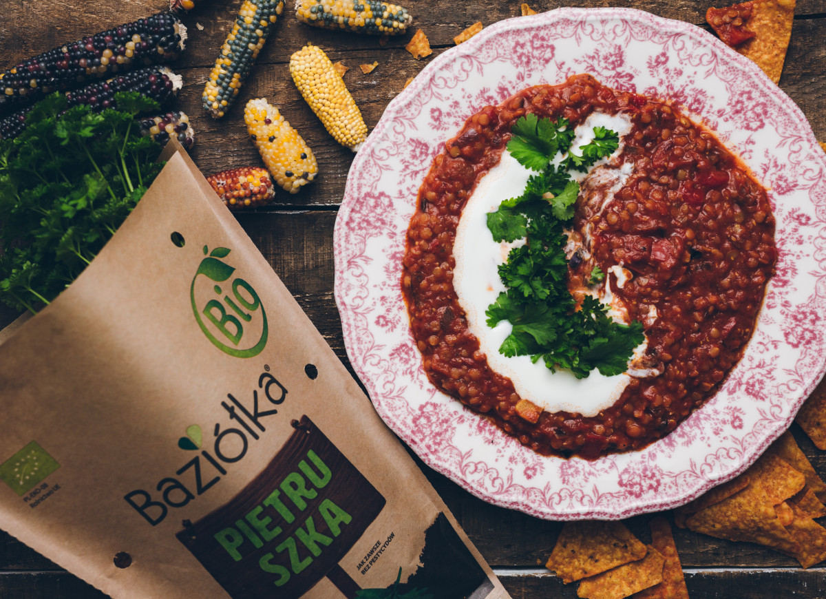 Aromatyczna soczewica Baziółka