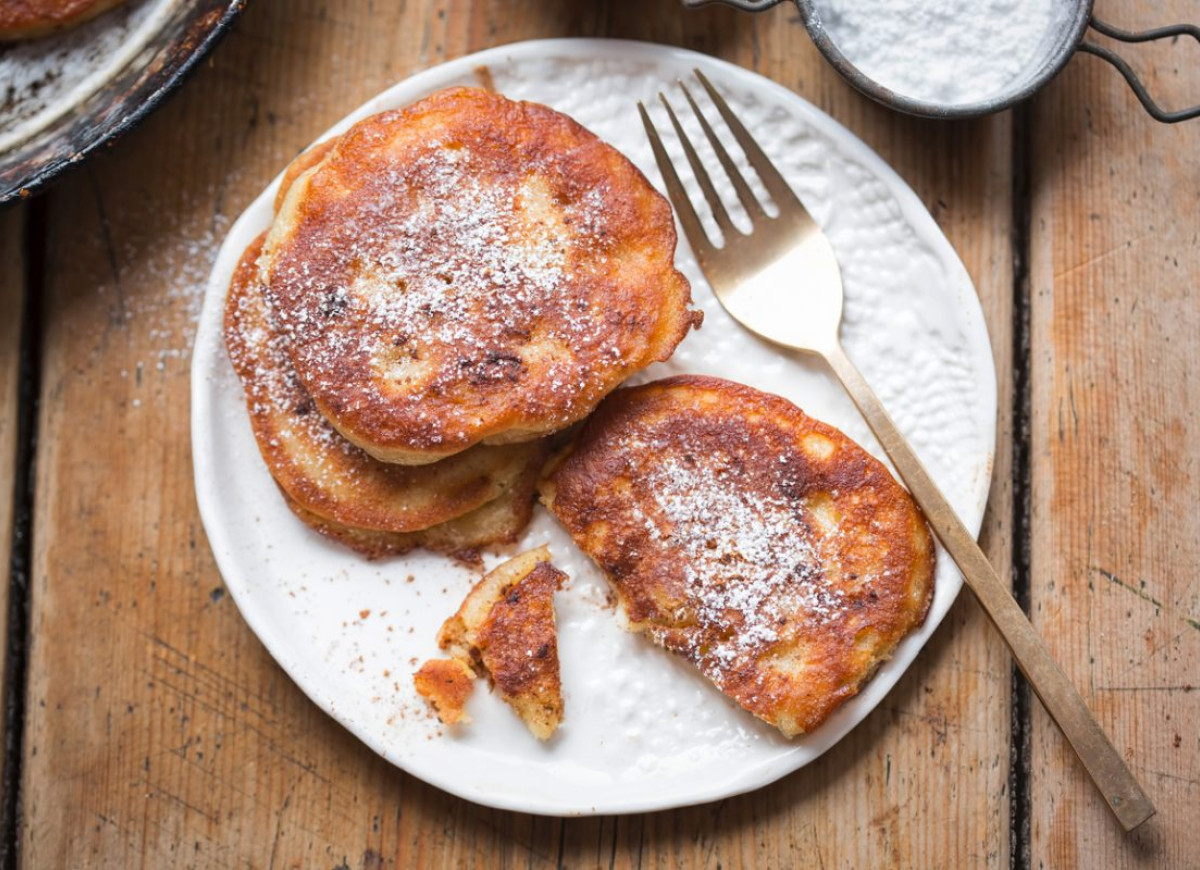 Racuchy z jabłkami bez drożdży