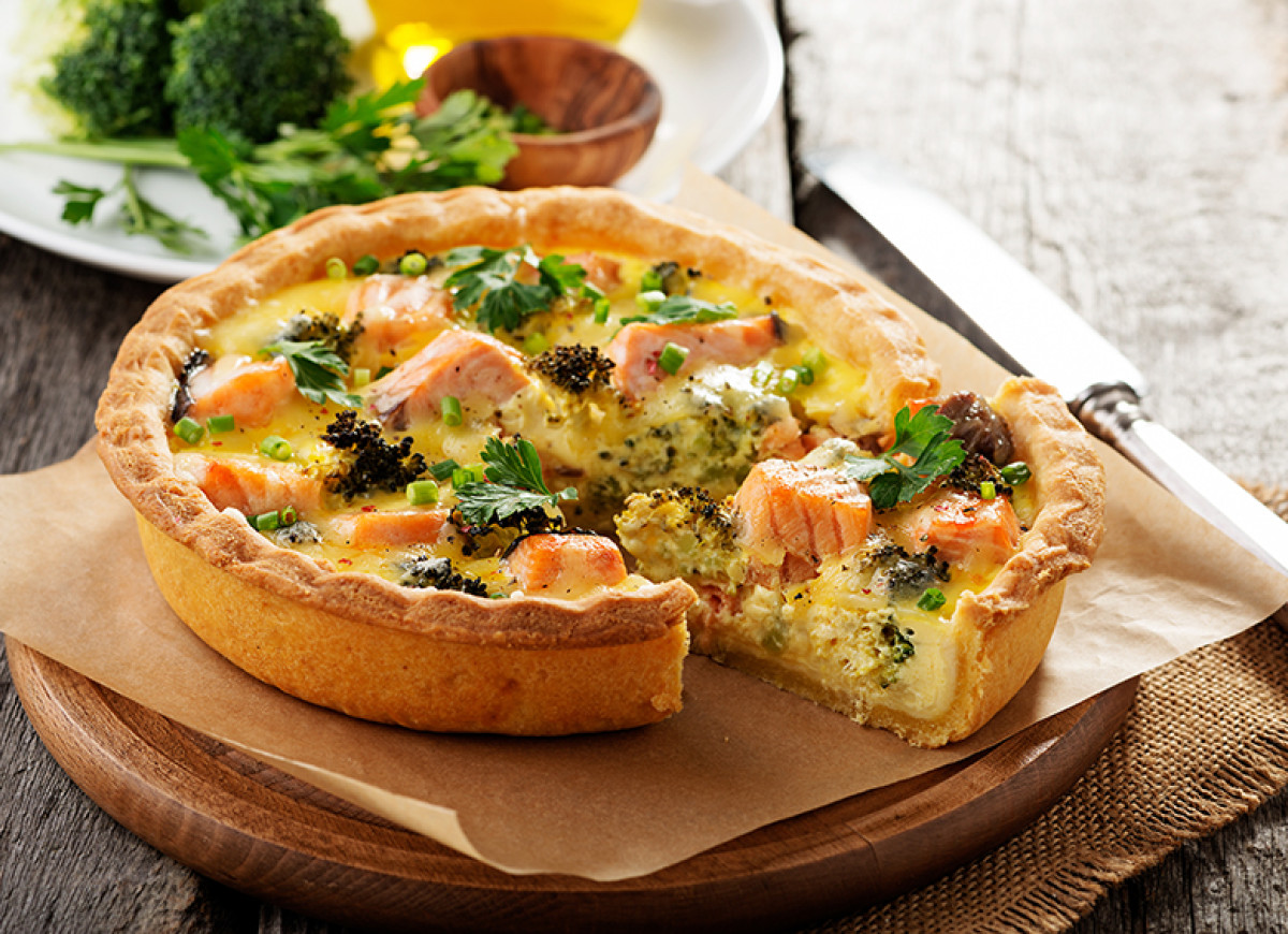 Tarta z żółtym serem