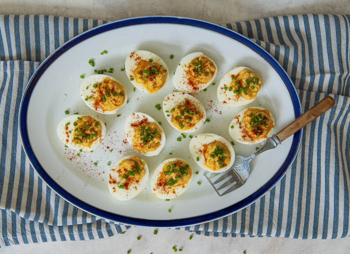 Jajka faszerowane wielkanocne