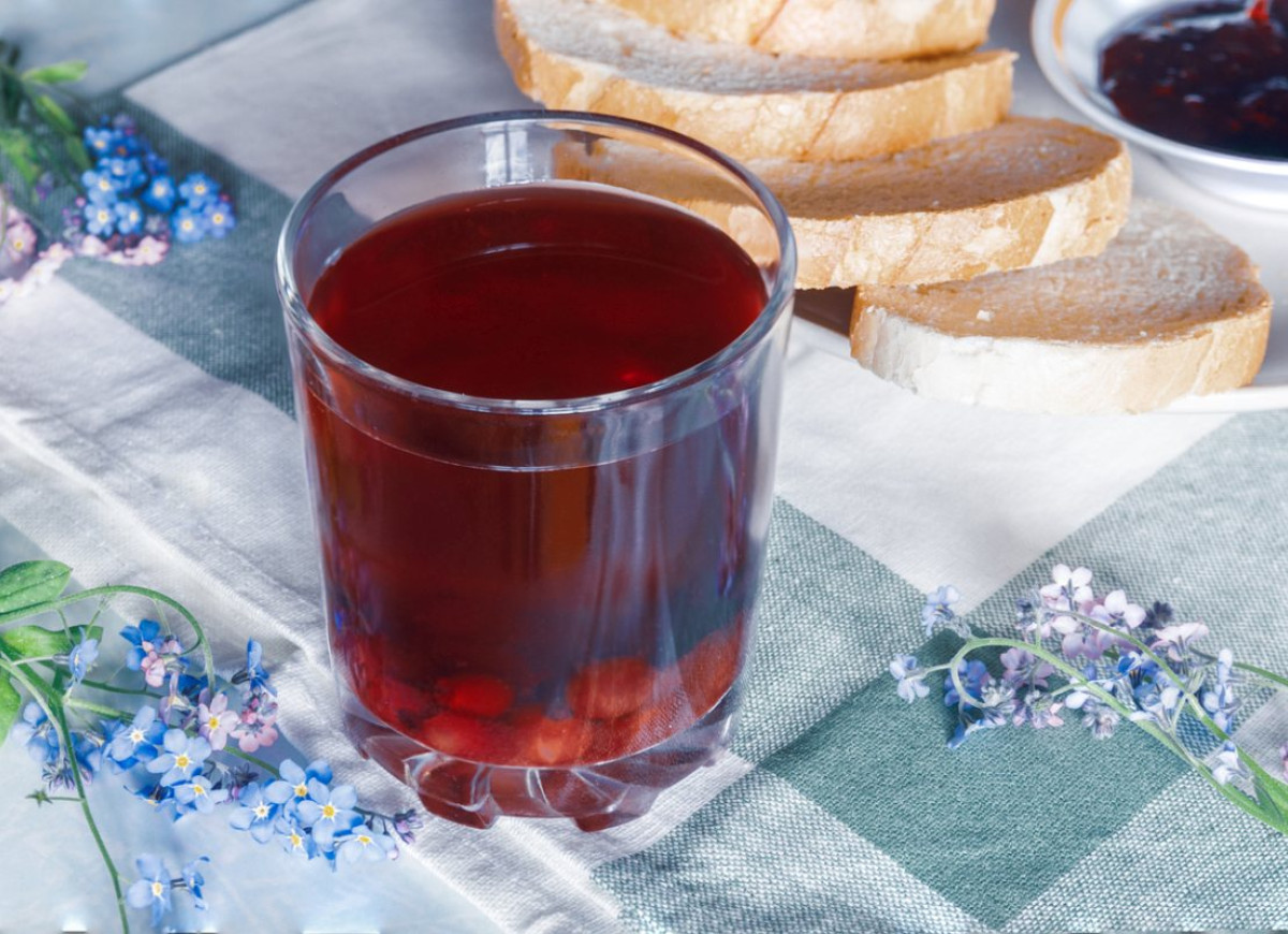 Kompot z czarnej porzeczki